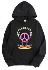 Vintage Graphic Hoodies | Peace Bro Hoodie | Byou clothing nyc