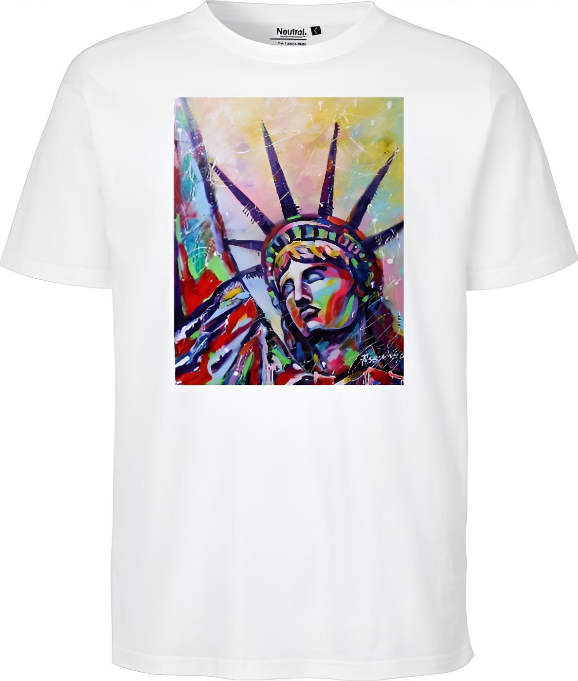 Statue of Liberty Tee | Pop Art Liberty Tee | Byou clothing nyc